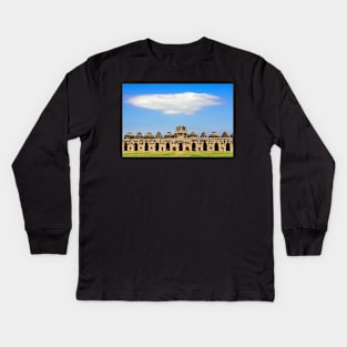 Elephant Stables, Hampi. Kids Long Sleeve T-Shirt